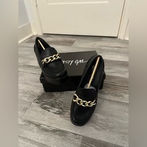 Nasty gal heeled loafers